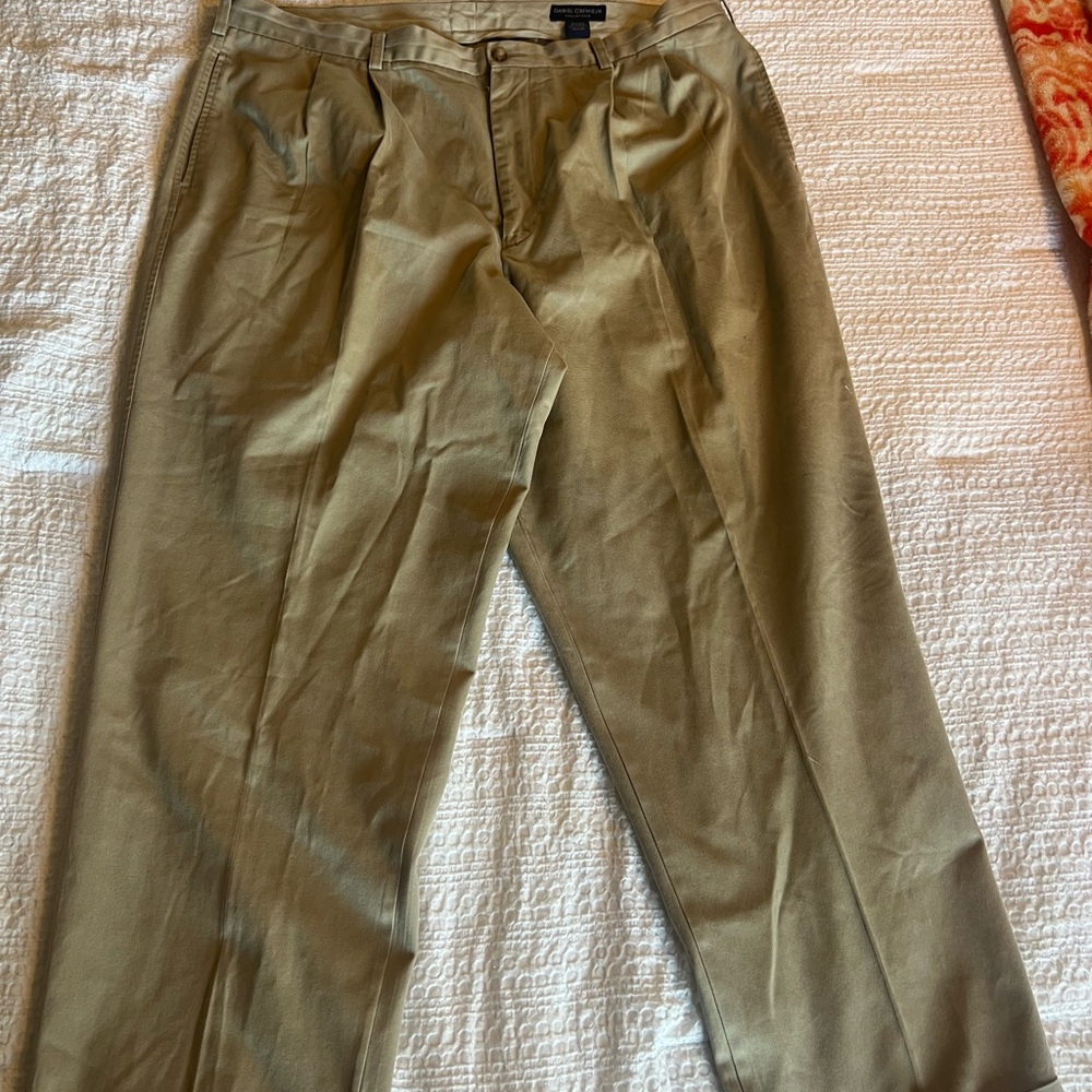 Daniel Cremieux Men's Tan Chinos Size 42/30
